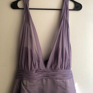 Long Lavender Purple Formal Dress | David's Bridal